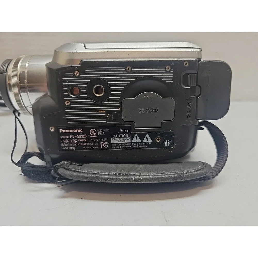 Panasonic PV-GS320 Mini‎ DV Camcorder **for Parts Or Repair